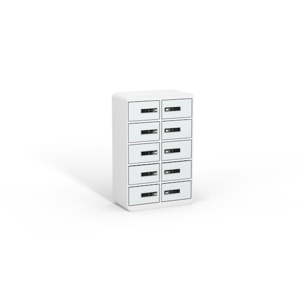 Juicebar By Digilock Double wide, 5-tier w/ Numeris Versa RFID PMV1-2KD1111-2W5T-110027 - main